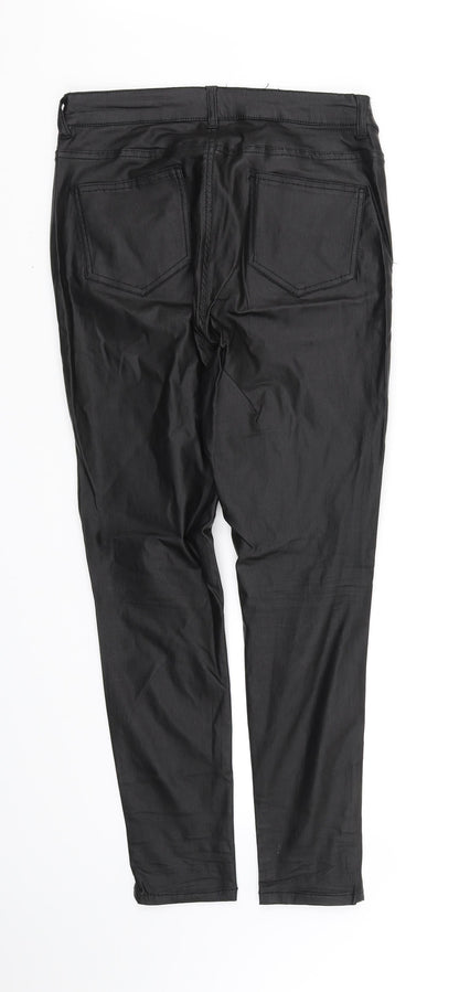 Dorothy Perkins Womens Black   Straight Jeans Size 10 L31 in