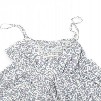 Womens UK Size 12 pre worn White Basic Blouse