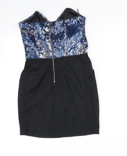 Lipsy Womens Blue   Fit & Flare  Size 10