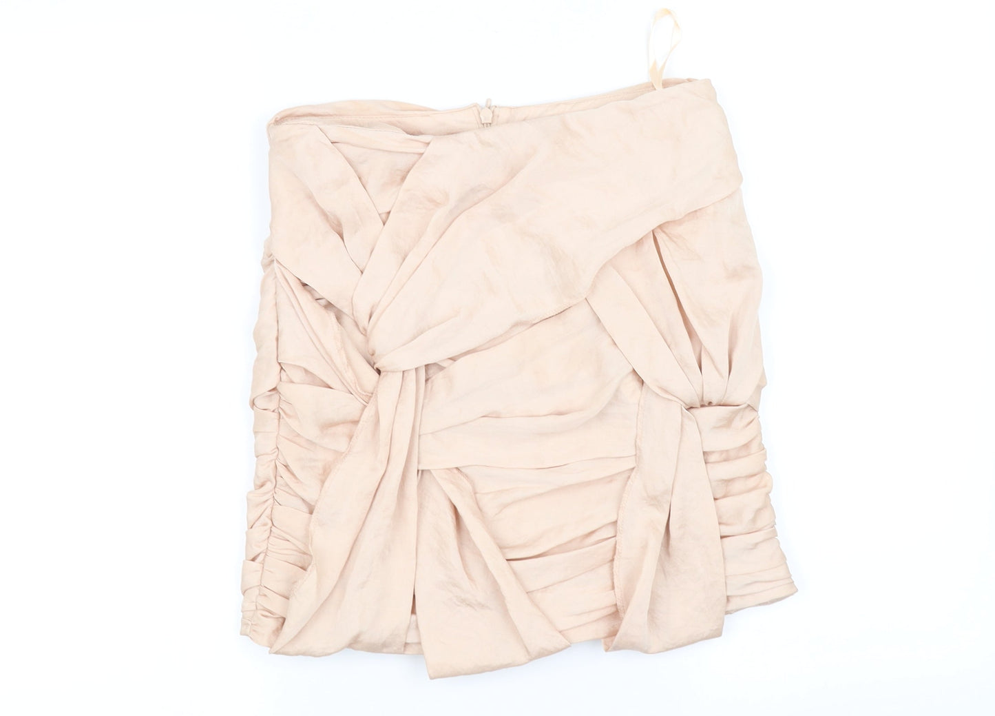 Womens UK Size 8 pre worn Beige Basic Blouse