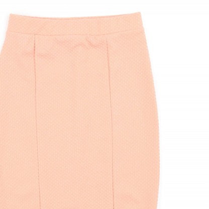 miss slefidge  Womens Orange   Flare Skirt Size 8