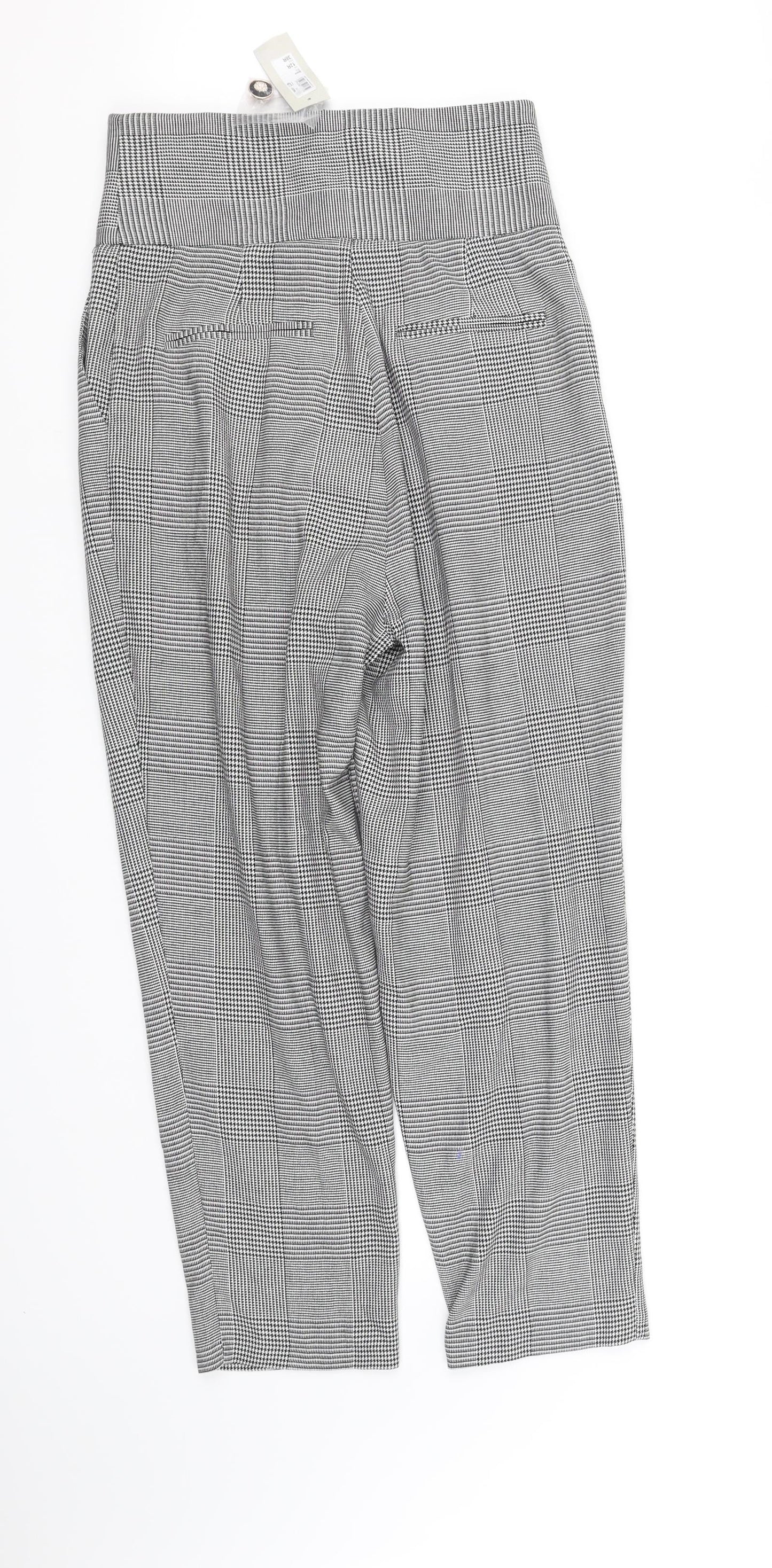 Womens UK Size 12 pre worn Regular Fit  Grey Trousers