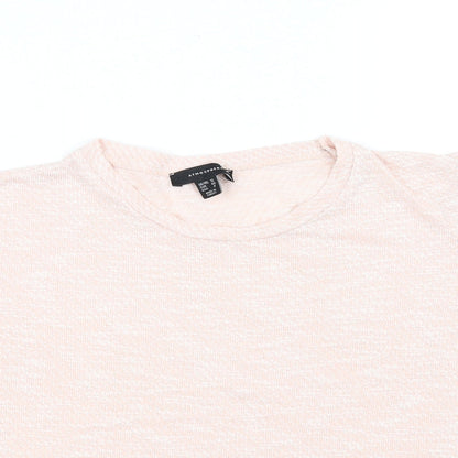 amosphere Womens Pink   Basic T-Shirt Size 12