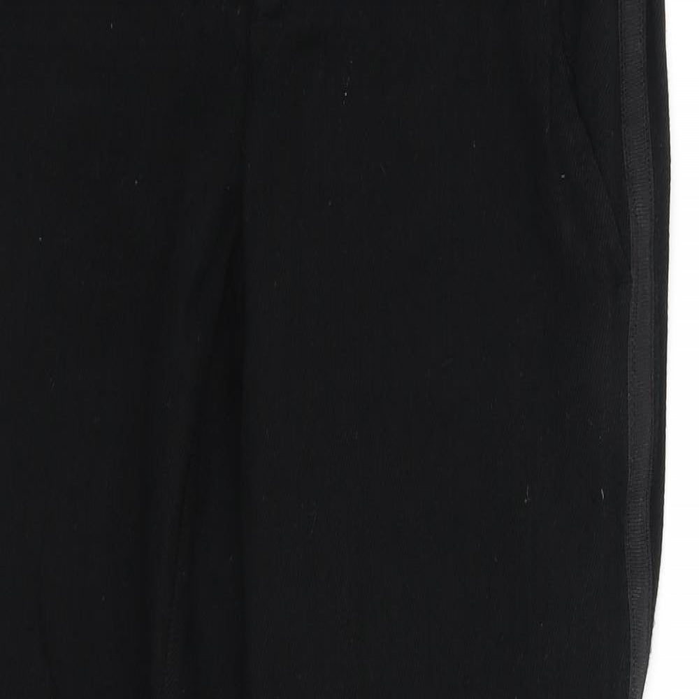 Womens UK Size 6 pre worn Regular Fit Straight Black Jeans