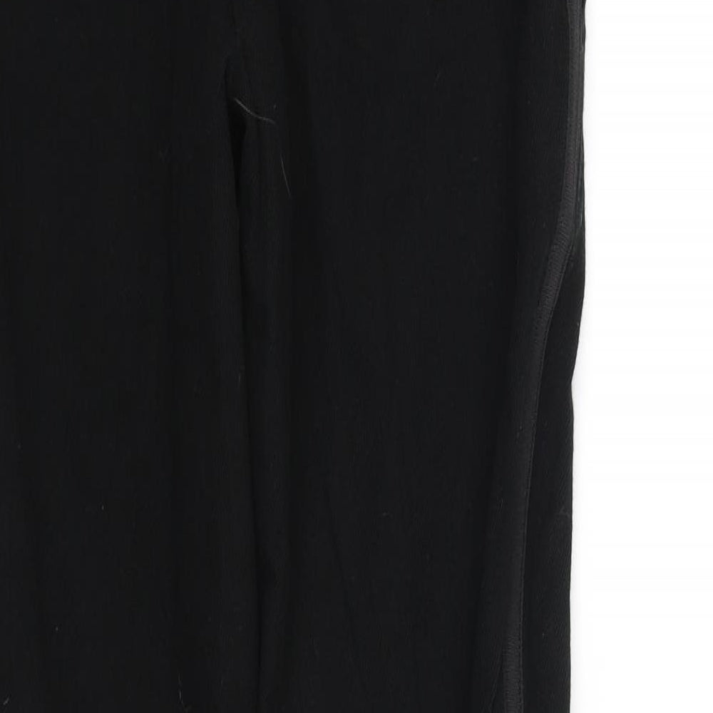Womens UK Size 6 pre worn Regular Fit Straight Black Jeans