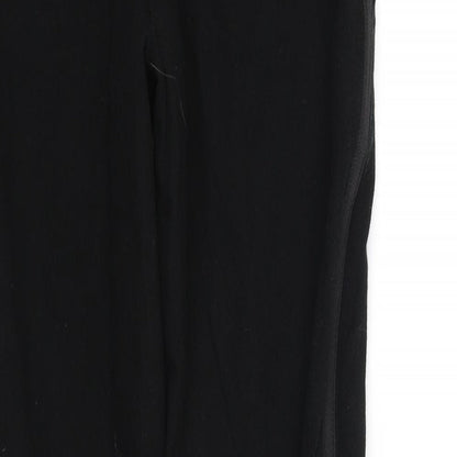Womens UK Size 6 pre worn Regular Fit Straight Black Jeans