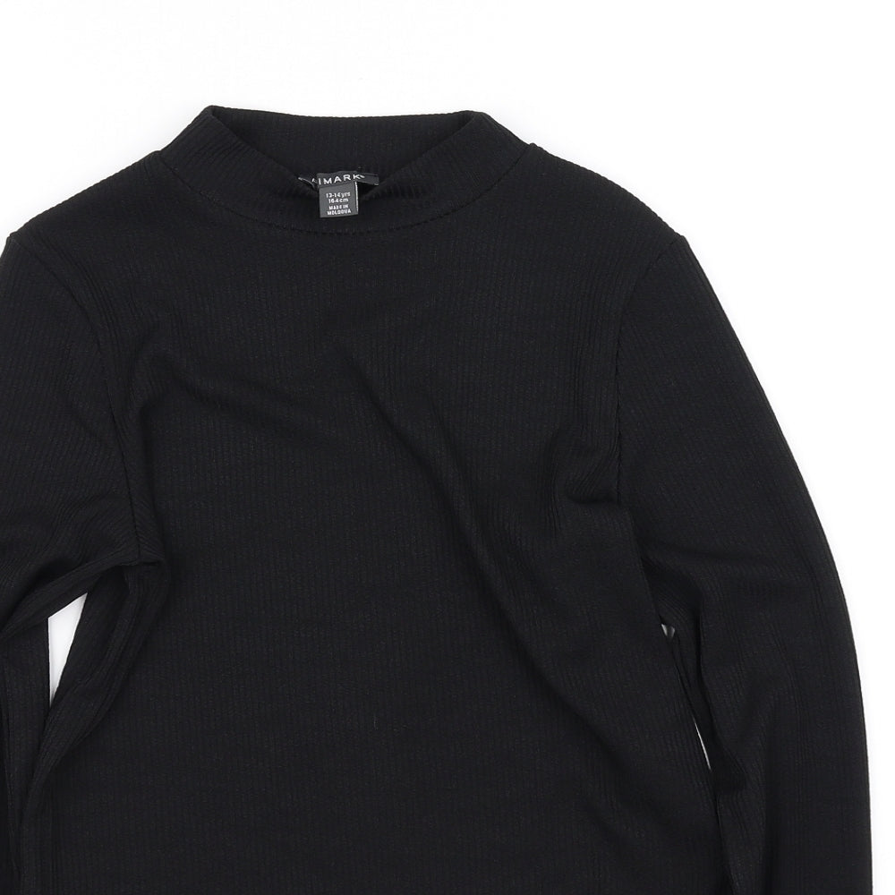 Primark Womens Black   Basic Blouse Size S