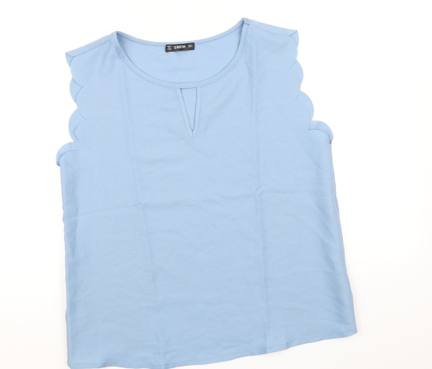 SheIn Womens Blue   Basic Blouse Size M