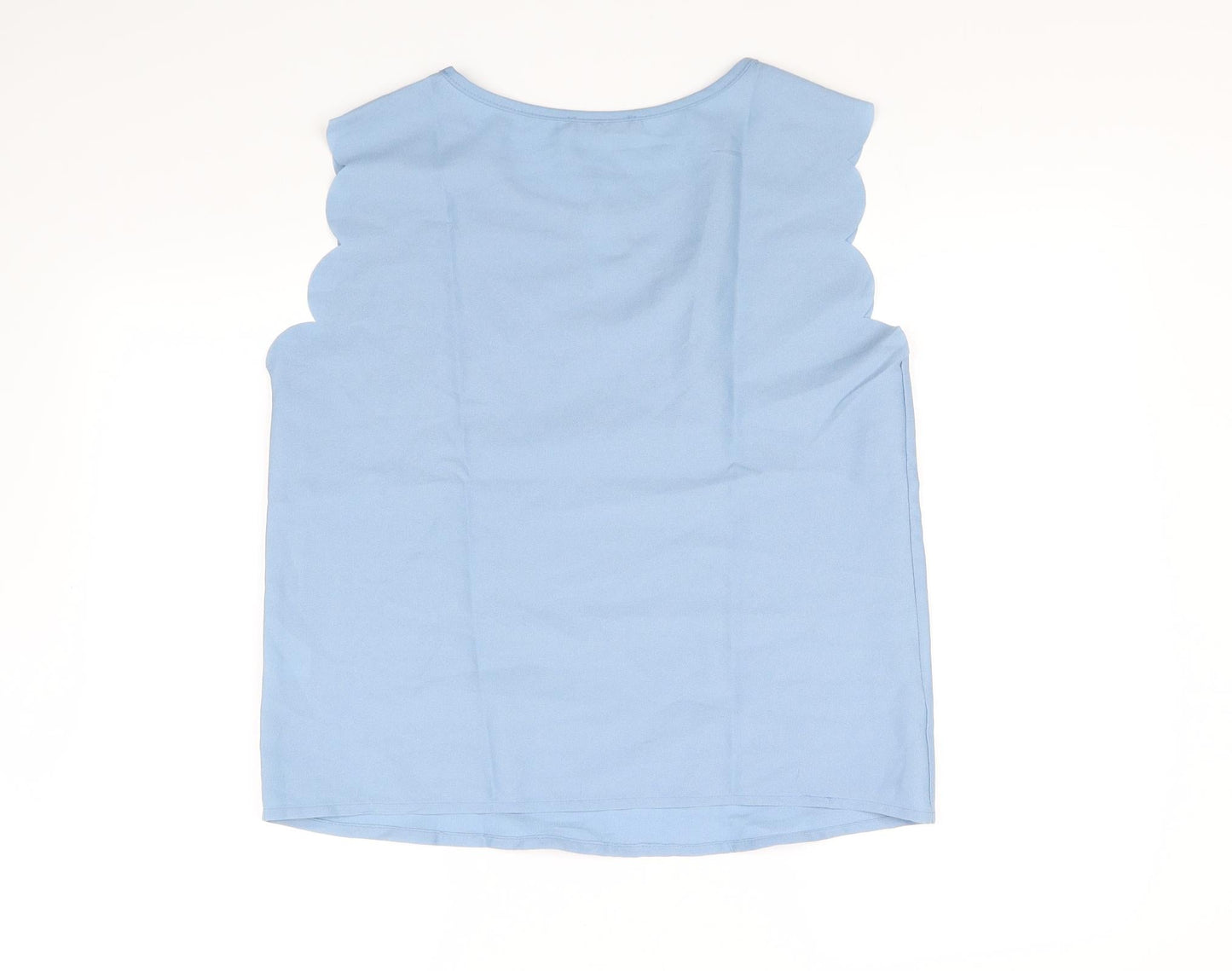 SheIn Womens Blue   Basic Blouse Size M