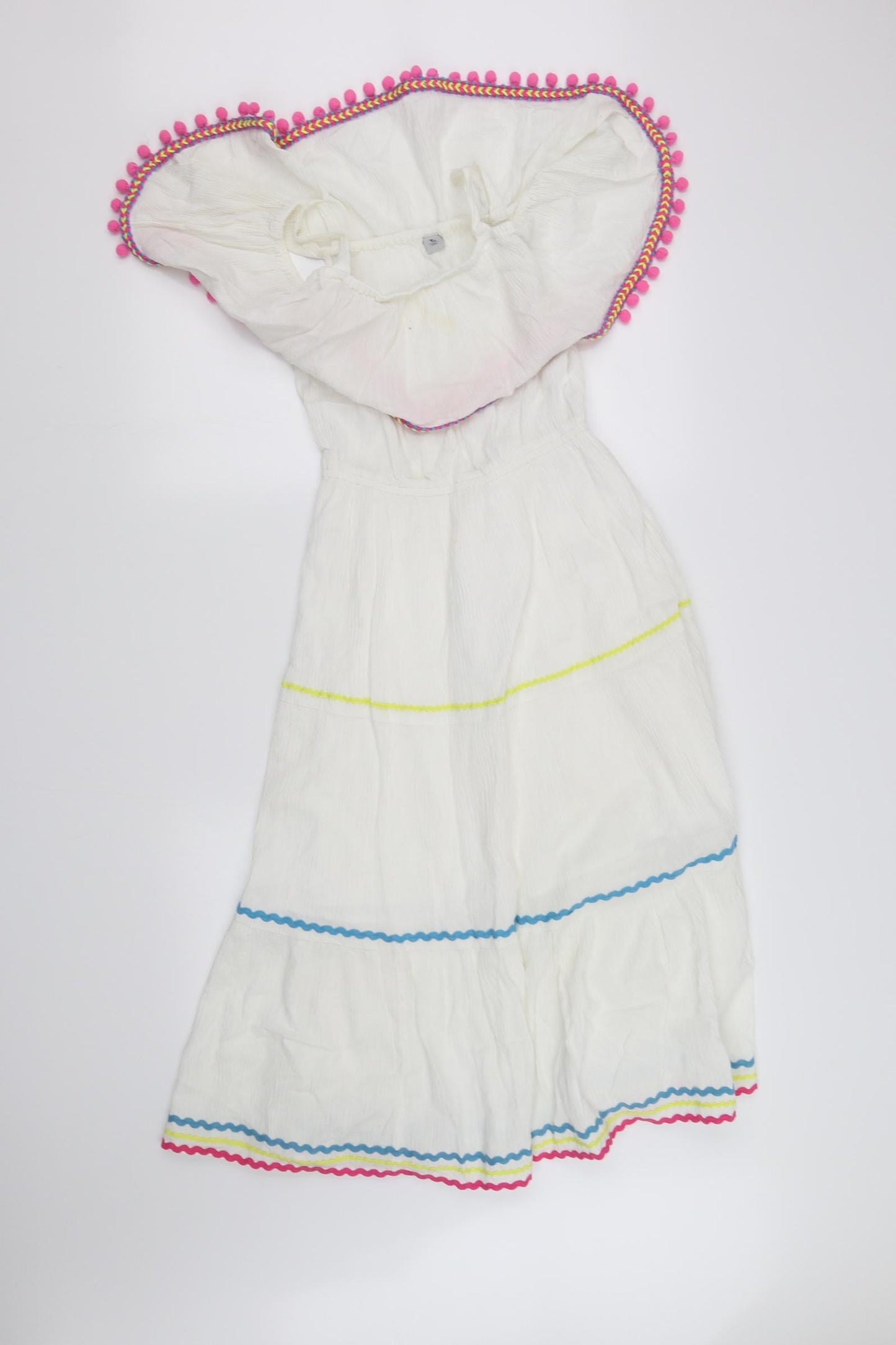 SheIn Girls White   Fit & Flare  Size M