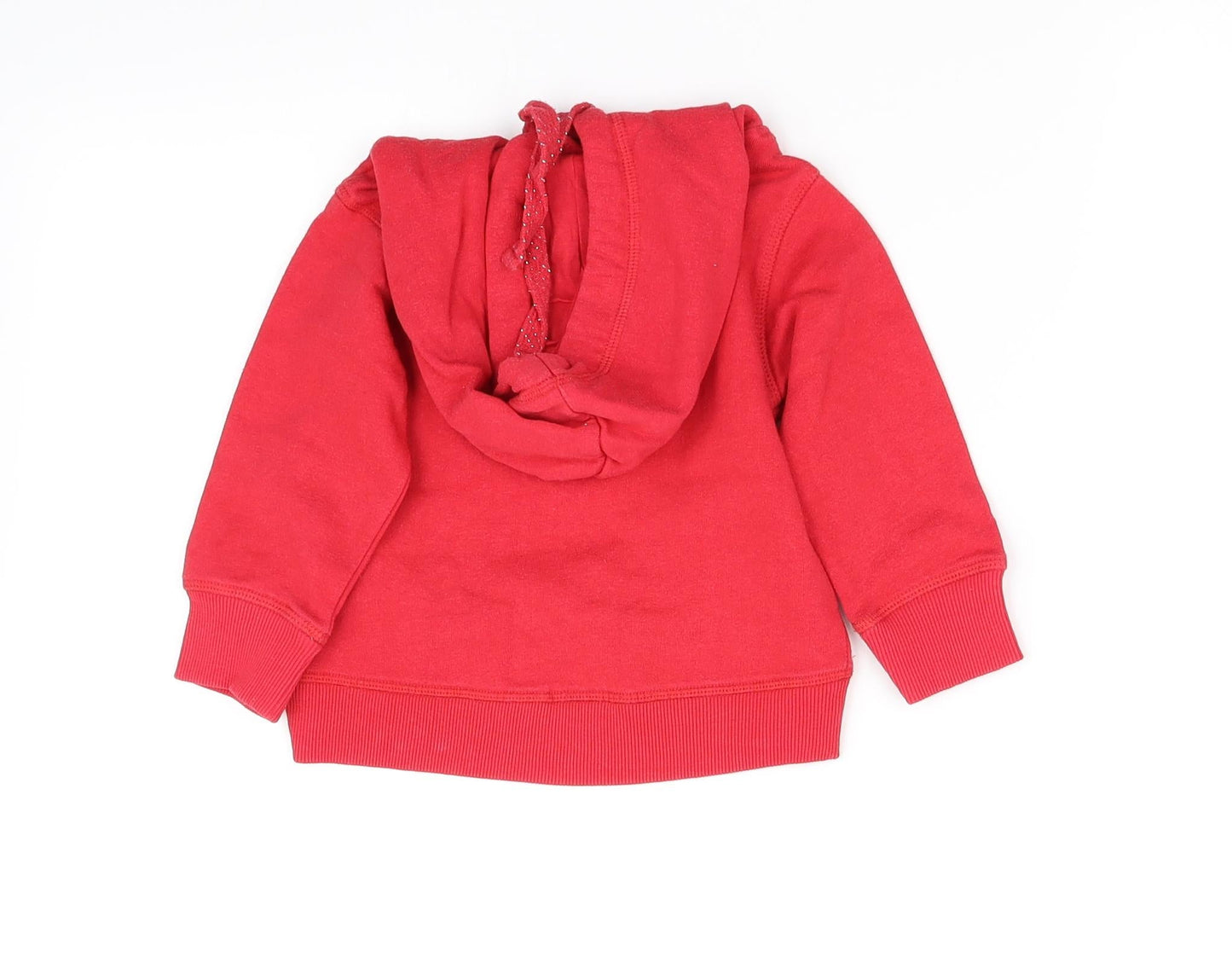 pre worrn Boys Red   Pullover Hoodie Size 2 Years