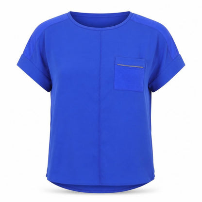 Womens UK Size 6 F&F Blue Basic Blouse
