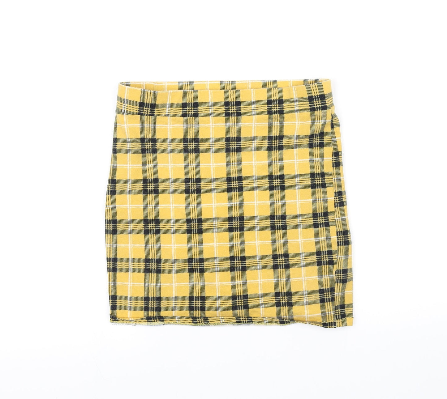 pre worn Girls Yellow   Cut-Off Shorts Size 12-13 Years