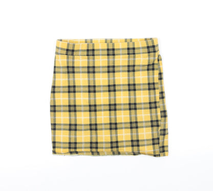 pre worn Girls Yellow   Cut-Off Shorts Size 12-13 Years