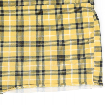 pre worn Girls Yellow   Cut-Off Shorts Size 12-13 Years