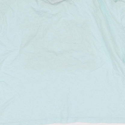 Womens UK Size L friends Blue Basic T-Shirt