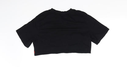 SheIn Girls Black   Basic T-Shirt Size S