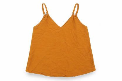 Womens UK Size 8 New Look Orange Basic Blouse