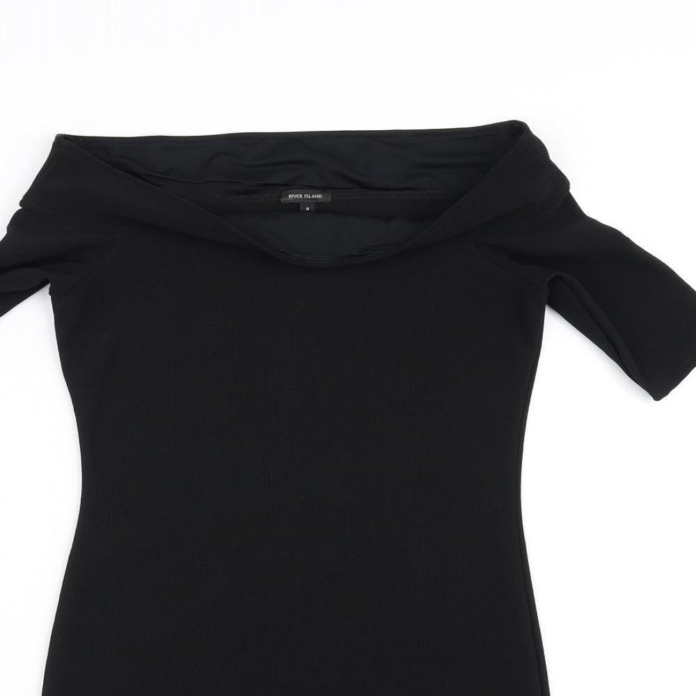 New Look Womens Black   Fit & Flare  Size 8