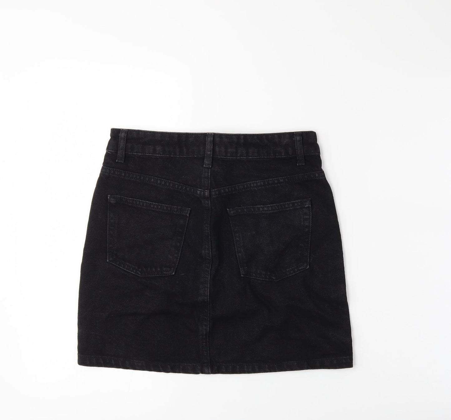 Womens UK Size 8 Topshop Mini Denim Skirt