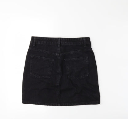 Womens UK Size 8 Topshop Mini Denim Skirt
