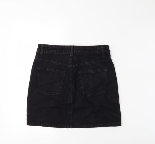 Womens UK Size 8 Topshop Mini Denim Skirt