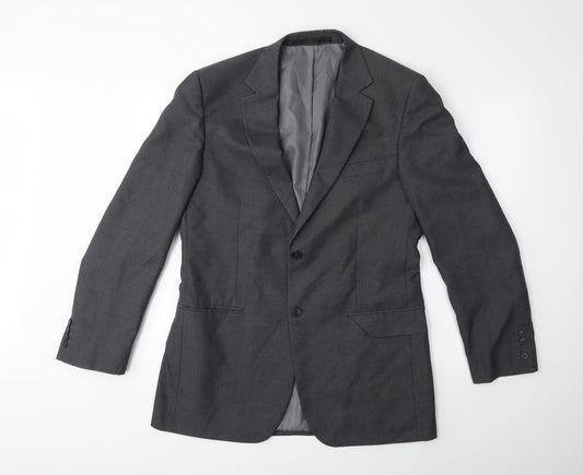 Mens UK Size 40 Marks and Spencer Regular Grey Suit Jacket