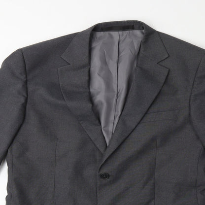 Mens UK Size 40 Marks and Spencer Regular Grey Suit Jacket
