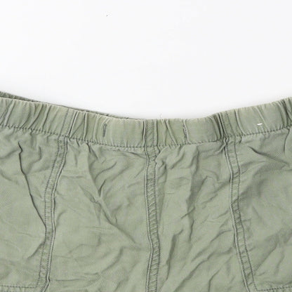 Papaya Womens Green   Sweat Shorts Size 12