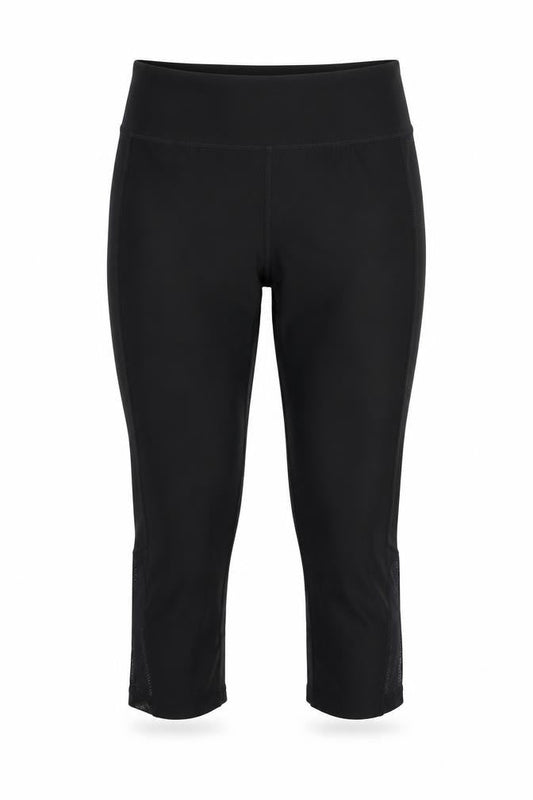 Womens UK Size S athletic wear Regular Fit Compression Black Leggings