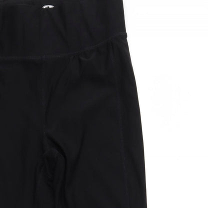 Womens UK Size S athletic wear Regular Fit Compression Black Leggings