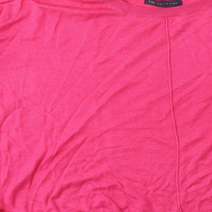 Marks and Spencer Womens Pink  Knit Pullover Jumper Size L