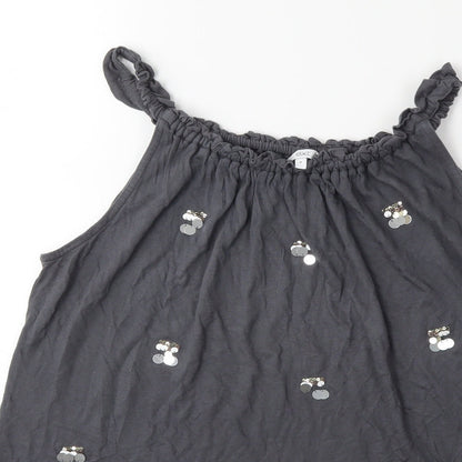 NEXT Womens Grey   Basic Blouse Size 8