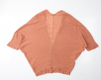Select Womens Pink  Knit Cardigan Jumper Size 16