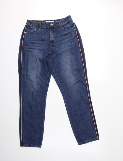Womens UK Size 30 in Preworn Regular Fit Straight Blue Jeans