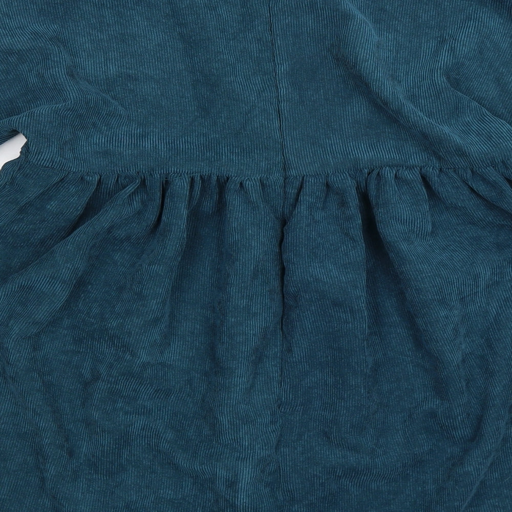 Missguided Womens Blue   Fit & Flare  Size 6