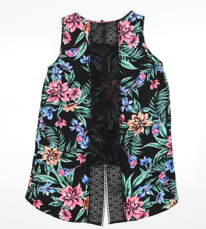 Primark Womens Multicoloured Floral  Basic Blouse Size 12