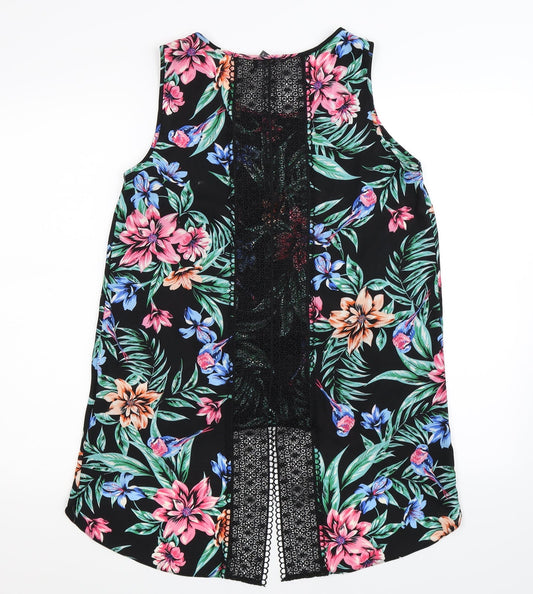 Primark Womens Multicoloured Floral  Basic Blouse Size 12
