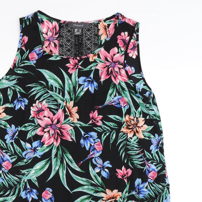 Primark Womens Multicoloured Floral  Basic Blouse Size 12