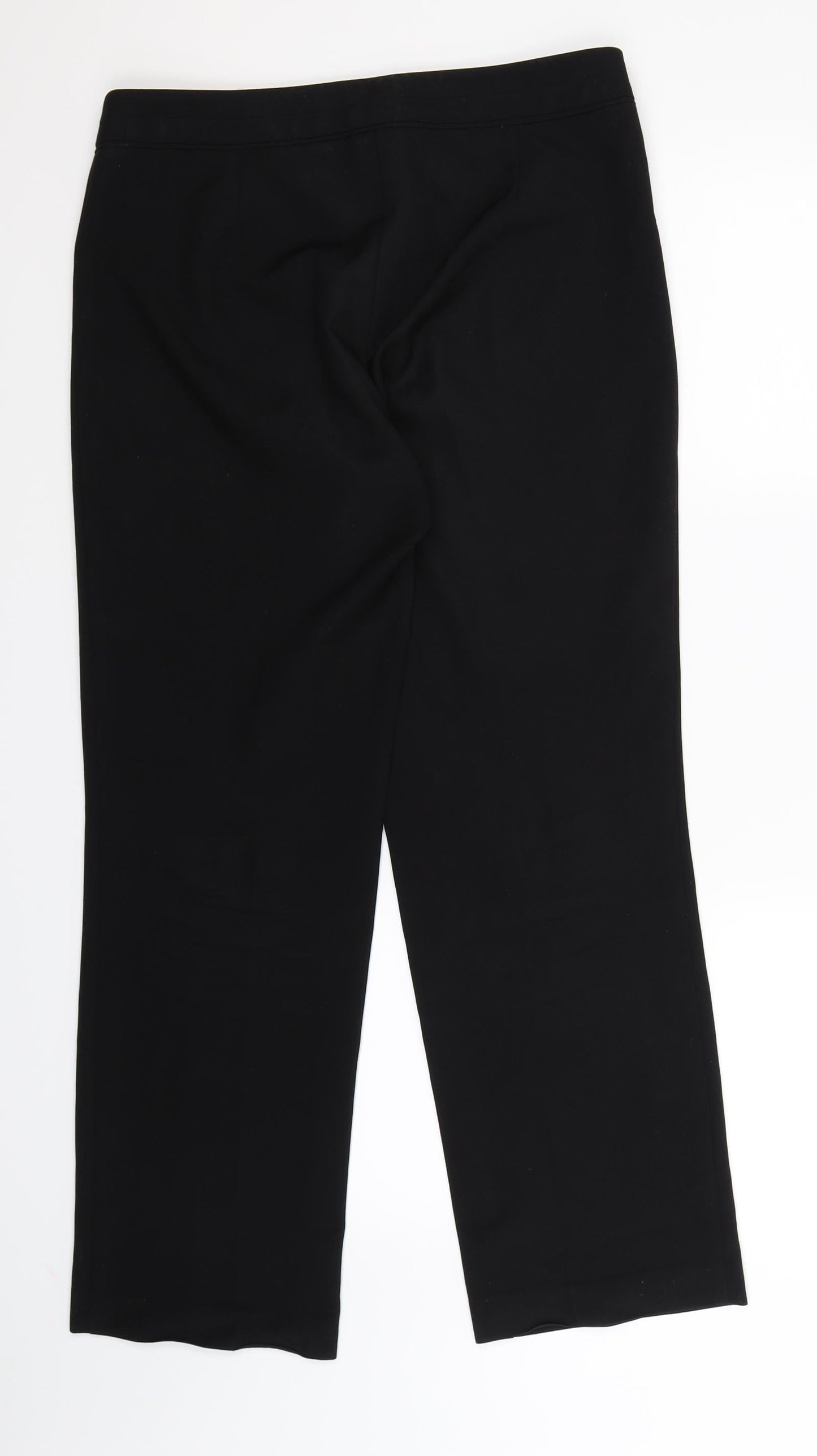 F&F Womens Black   Dress Pants Trousers Size 10 L29 in