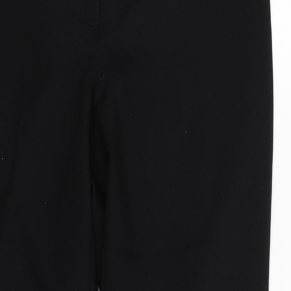 F&F Womens Black   Dress Pants Trousers Size 10 L29 in