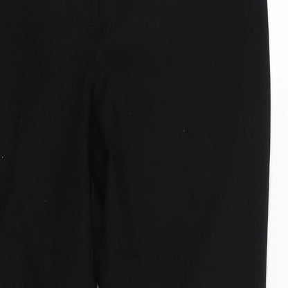 F&F Womens Black   Dress Pants Trousers Size 10 L29 in