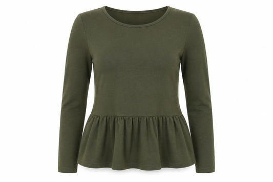 Boohoo Womens Green   Pullover Jumper Size 8