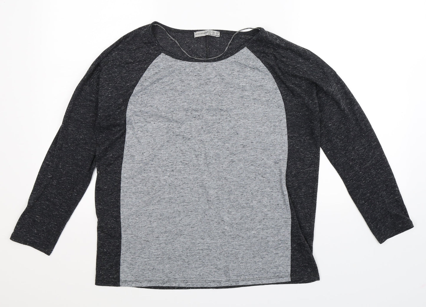 Atmosphere Womens Grey   Basic T-Shirt Size 8