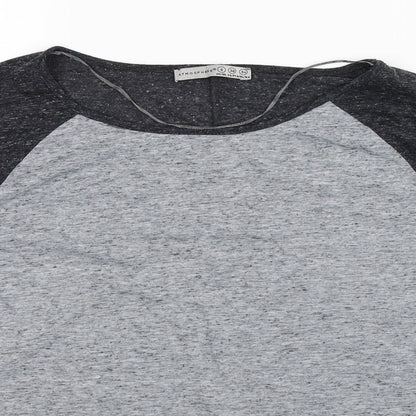 Atmosphere Womens Grey   Basic T-Shirt Size 8