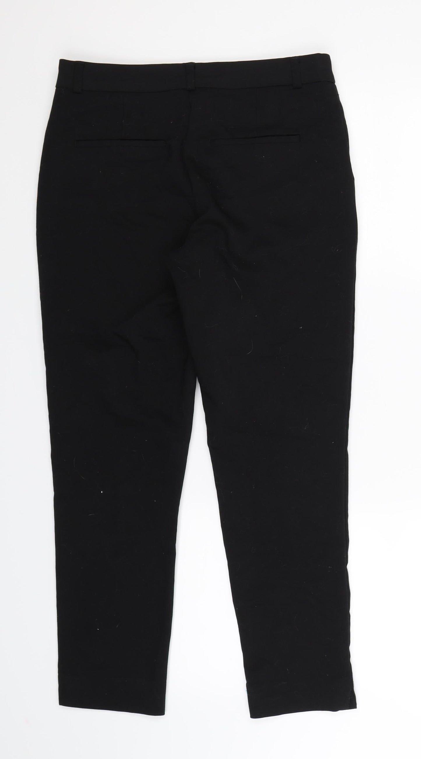 New Look Womens Black   Dress Pants Trousers Size 10 L25 in