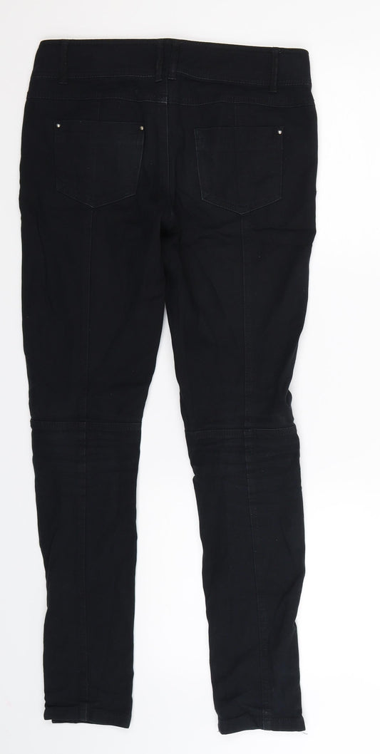 Denim Co Womens Black  Denim Skinny Jeans Size 6 L27 in
