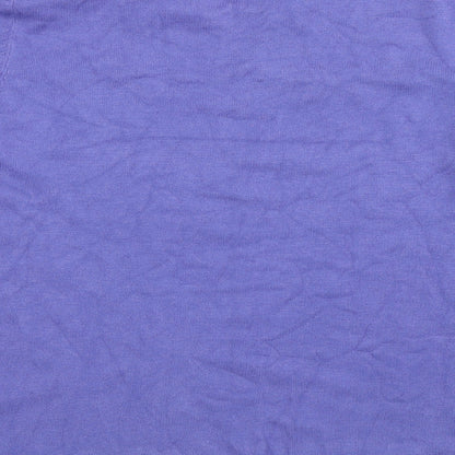 Preworn Womens Purple  Knit Pullover Jumper Size M