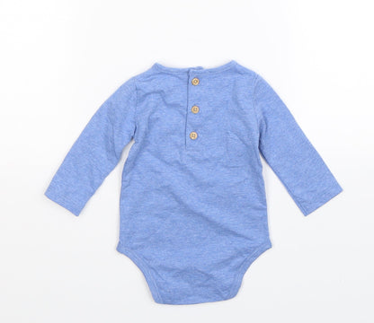 Matalan Baby Blue   Babygrow One-Piece Size 0-3 Months