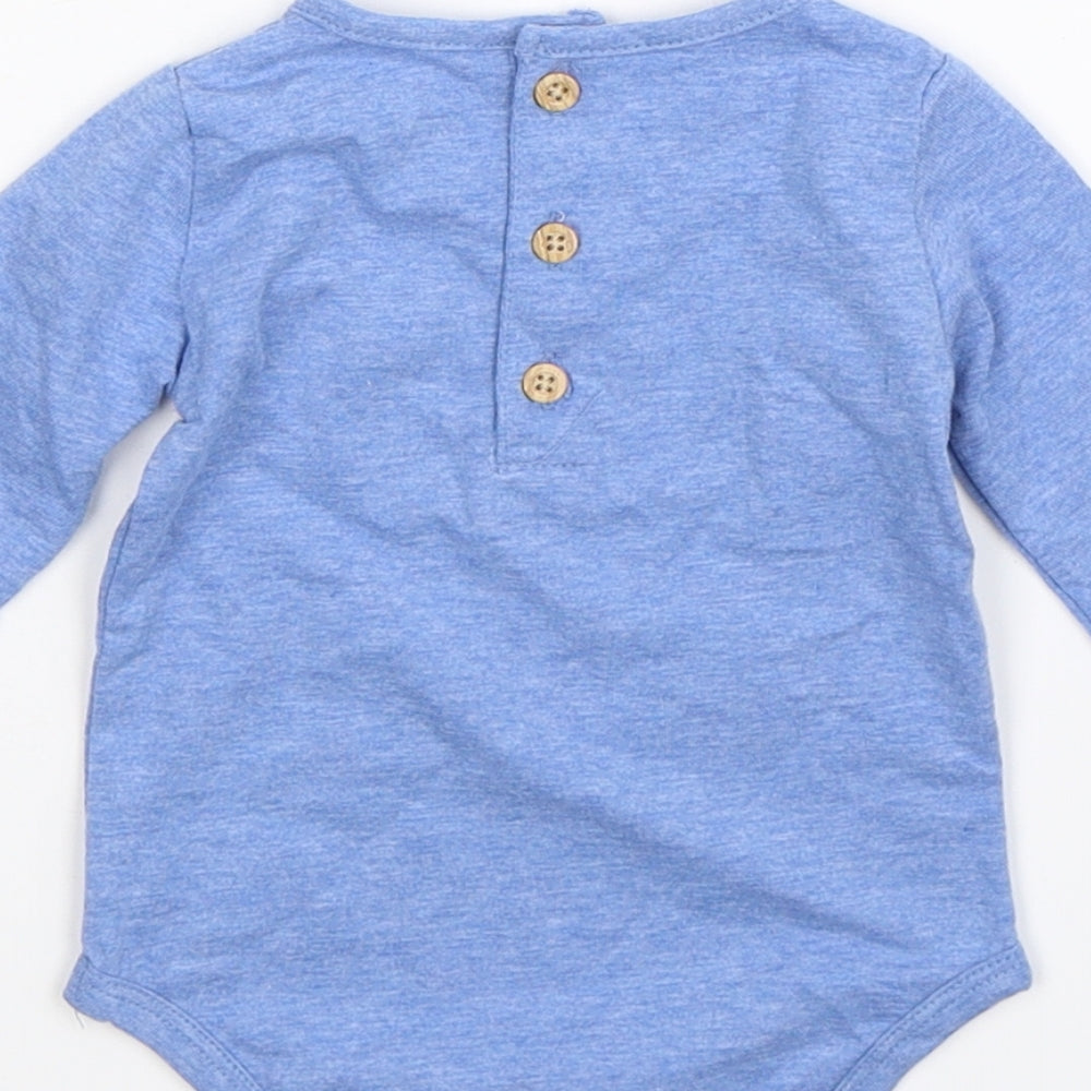 Matalan Baby Blue   Babygrow One-Piece Size 0-3 Months